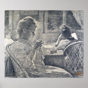 Poster Rysselberghe - Intimité