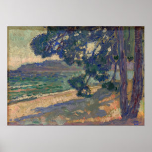 Poster Rysselberghe - Plage Cavalaire