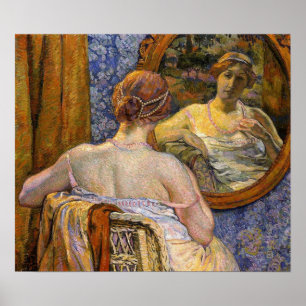 Poster Rysselberghe - Woman At A Mirror 1907
