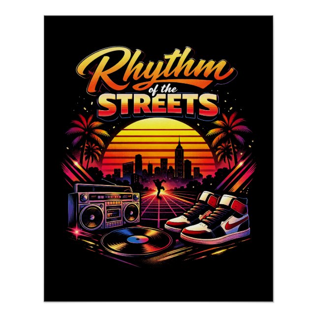 Poster Rythme des rues (Devant)