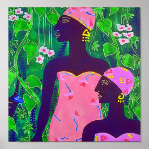 Poster Rythme et racines