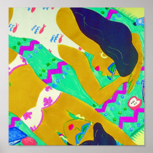 Poster Rythme et racines