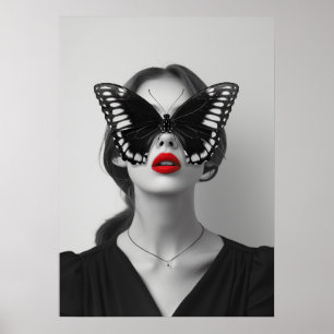 Poster Rythmes royaux : Géométrie marocaine violette