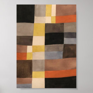 Poster Rythmes verticaux-horizontaux   Sophie Taeuber-Arp