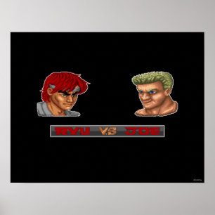 Poster Ryu Vs Joe