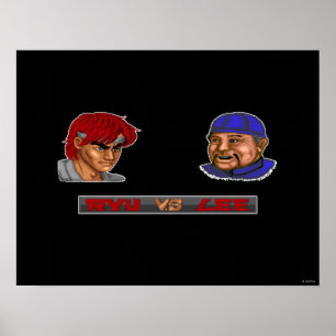 Poster Ryu Vs Lee