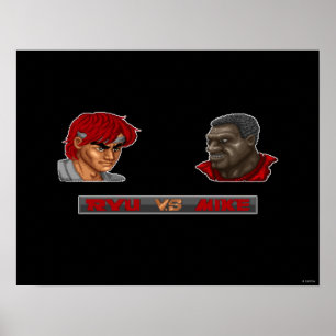 Poster Ryu Vs Mike
