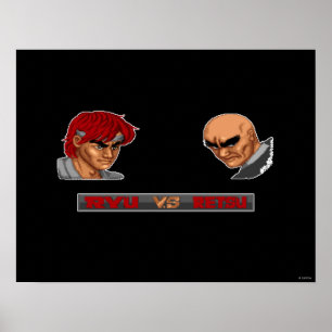 Poster Ryu Vs Retsu