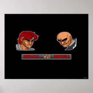 Poster Ryu Vs Retsu