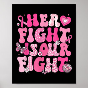 Poster Sa Lutte Est Notre Lutte Contre Le Cancer Du Sein 