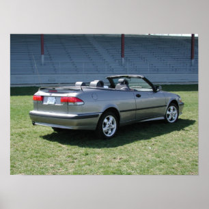 Poster Saab 9-3 convertible