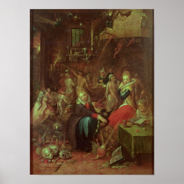 Poster Sabbat des sorcières, 1606 (Devant)