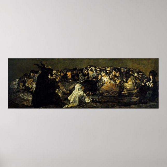 Poster Sabbat des sorcières | Le Grand Chèvre-He de Franc (Devant)