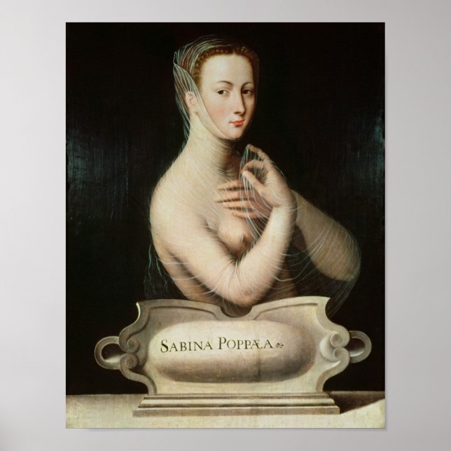 Poster Sabina Poppaea, c.1570 (Devant)