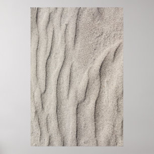 Poster Sable Abstrait