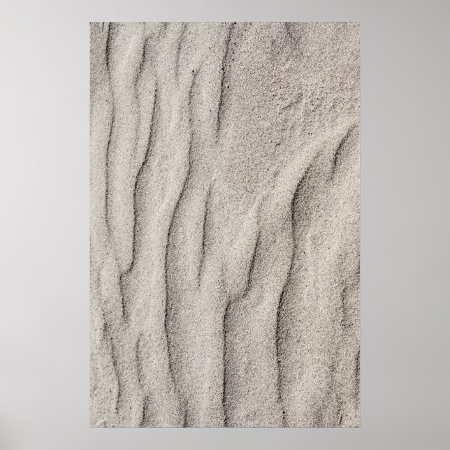Poster Sable Abstrait (Devant)