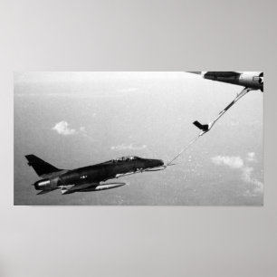 Poster Sabre F-100 superbe