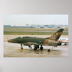 Poster Sabre F-100 superbe