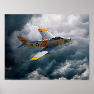 Poster Sabre F-86