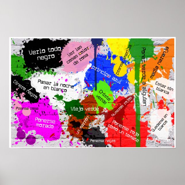 Poster Sacándole los colores al español (Devant)