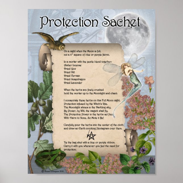 POSTER SACHE DE PROTECTION (Devant)