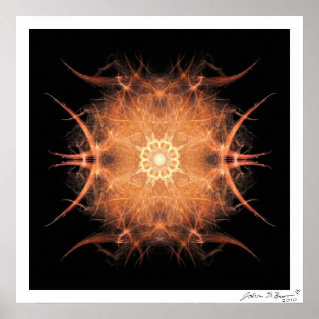 Poster Sacral Chakra (Devant)