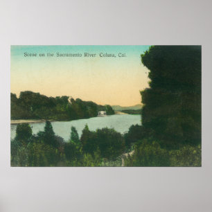 Poster Sacramento River SceneColusa, CA