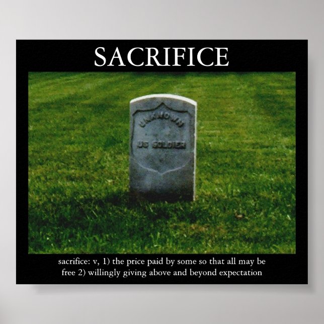 Poster Sacrifice (Devant)