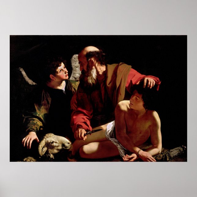 Poster Sacrifice d'Isaac (Devant)