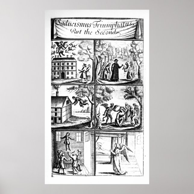 Poster Saducismus Triumphatus, deuxième partie (Devant)