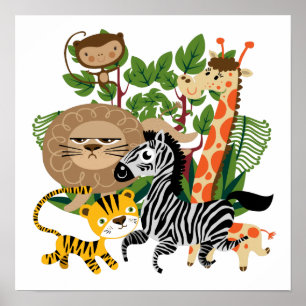 Poster Safari animal