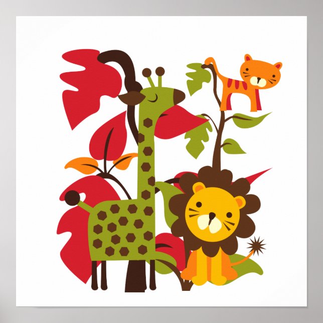 Poster Safari Life (Devant)