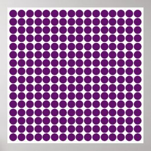 Poster Safari pour violet africain point