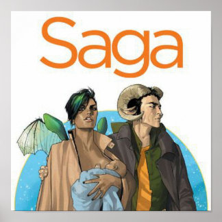 Poster Saga Bande dessinée