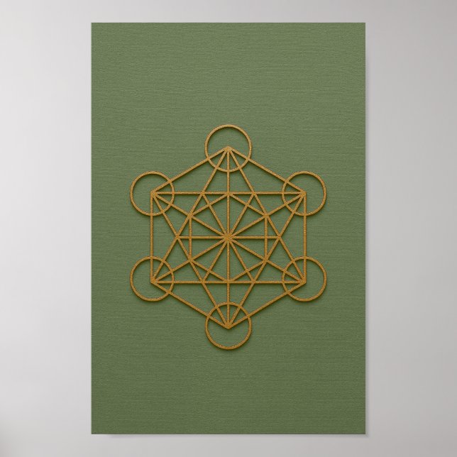 Poster Sage et cuivre de Metatron (Devant)