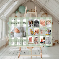 Sage Green En vichy Premier anniversaire Photo Jal