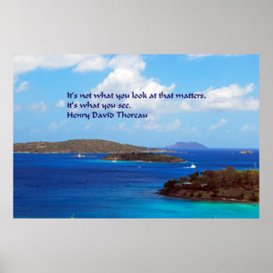 Poster sagesse Thoreau