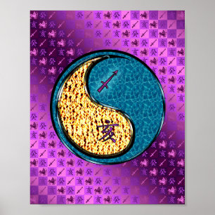 Poster Sagittarius & Water Boar