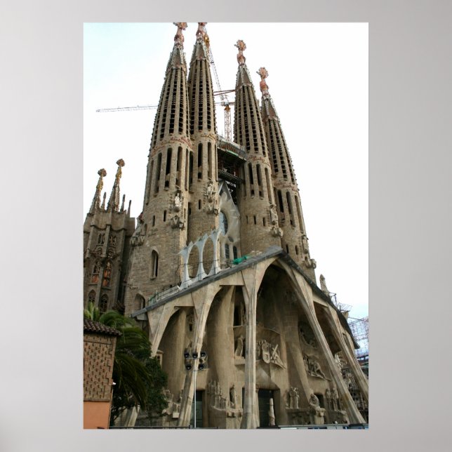 Poster Sagrada Familia (Devant)