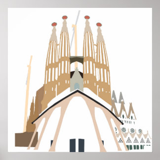 Poster Sagrada Familia