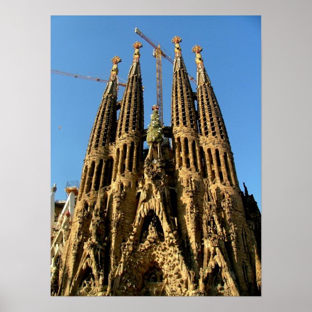 Poster Sagrada Familia (Devant)