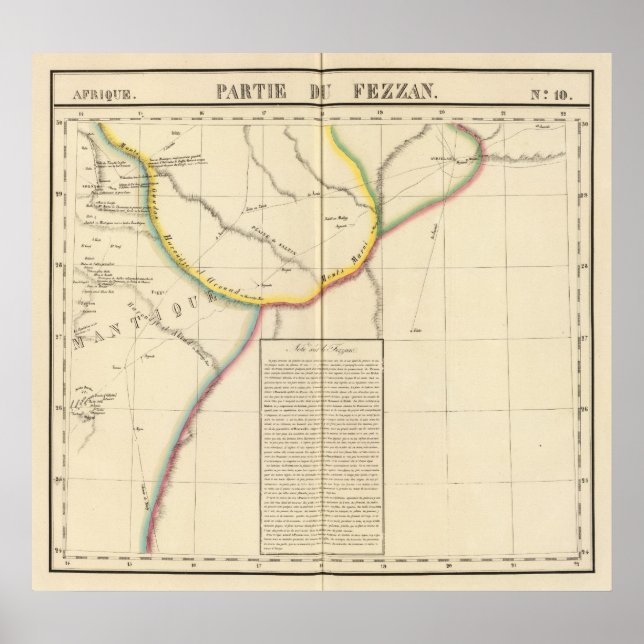 Poster Sahara, Libye, Afrique 10 (Devant)