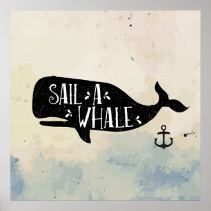 Poster Sail a Whale