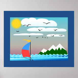 Poster (Sail Boat)