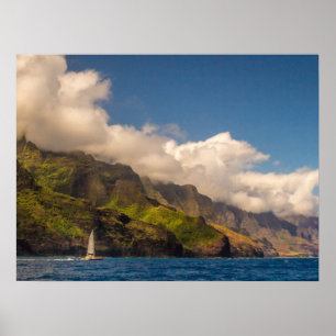 Poster Sailing The Coastline