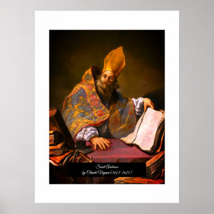 Poster Saint Ambrose de Milan