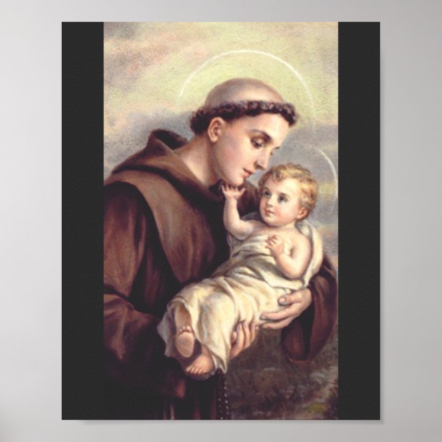 Poster Saint Antoine de Padoue (Devant)