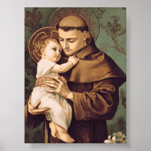 Poster Saint Antoine de Padoue