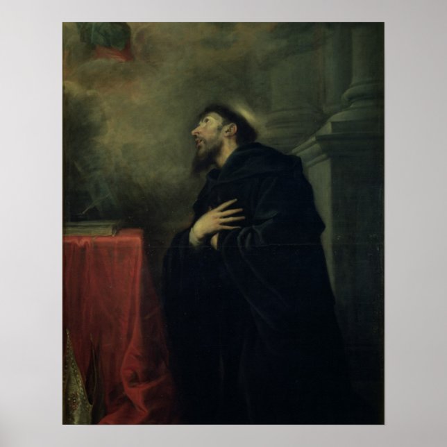 Poster Saint Augustin, 1663 (Devant)