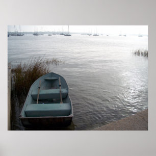 Poster Saint Augustine Florida Bateau Voiliers